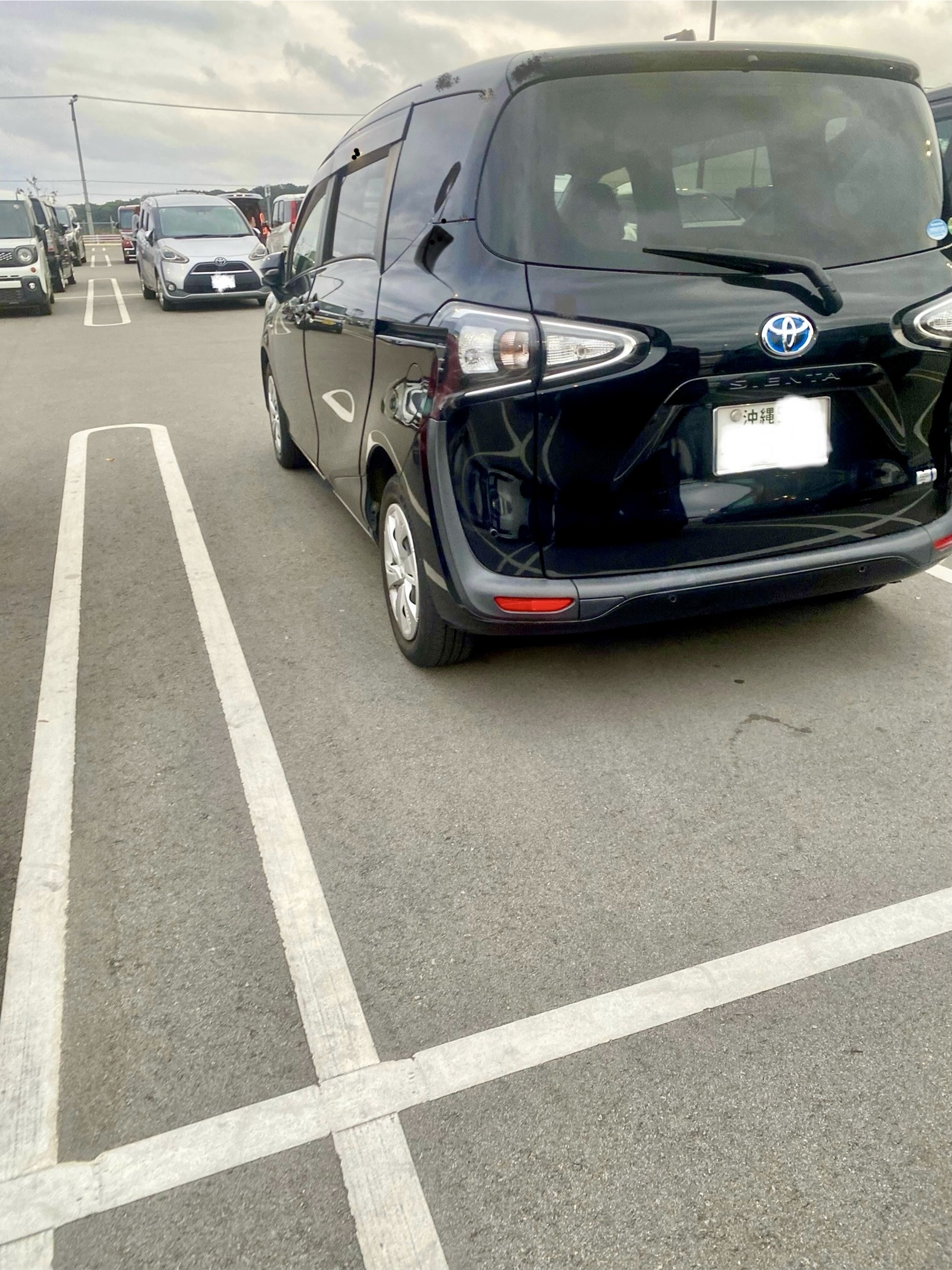 南城市のコストコでシエンタの鍵開け。